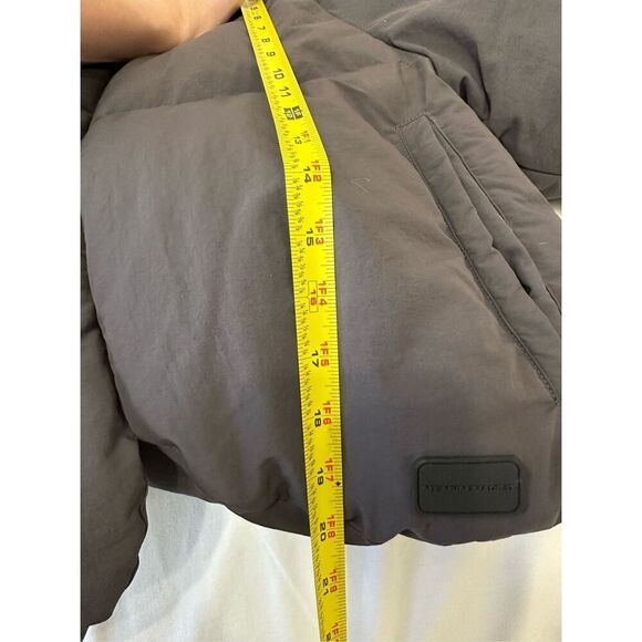 NWT MY MUM MADE IT Bubble Open Puffer Jacket Cropped Size S-M - Picture 6 of 10